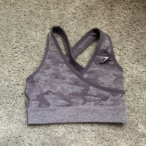 GYMSHARK CAMO SPORTS BRA